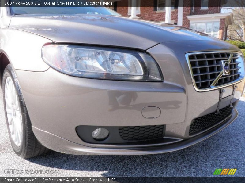 Oyster Gray Metallic / Sandstone Beige 2007 Volvo S80 3.2