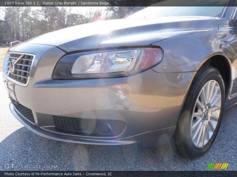 Oyster Gray Metallic / Sandstone Beige 2007 Volvo S80 3.2