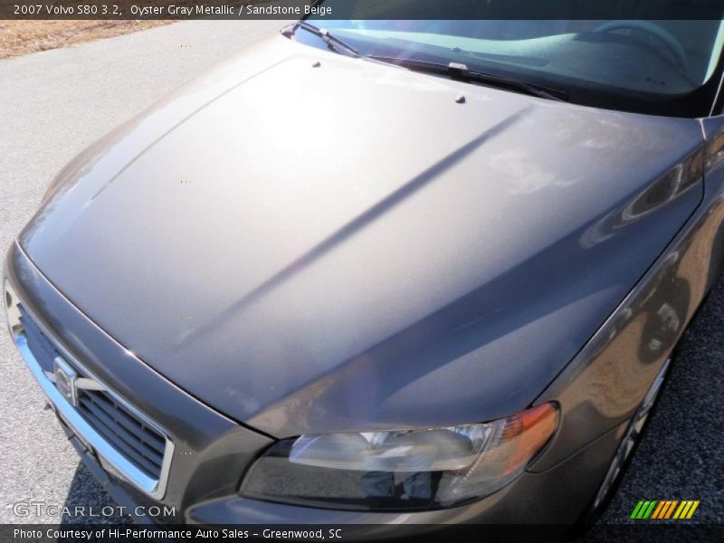 Oyster Gray Metallic / Sandstone Beige 2007 Volvo S80 3.2