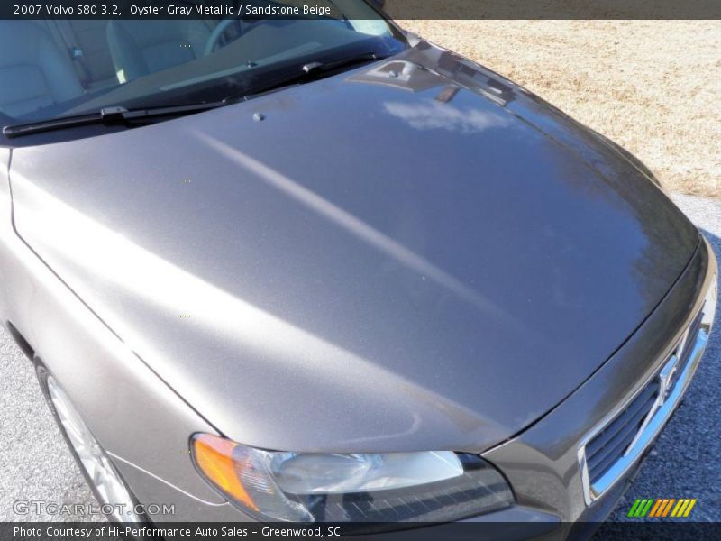 Oyster Gray Metallic / Sandstone Beige 2007 Volvo S80 3.2