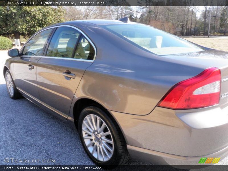 Oyster Gray Metallic / Sandstone Beige 2007 Volvo S80 3.2