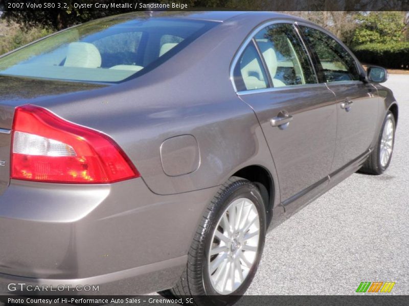 Oyster Gray Metallic / Sandstone Beige 2007 Volvo S80 3.2