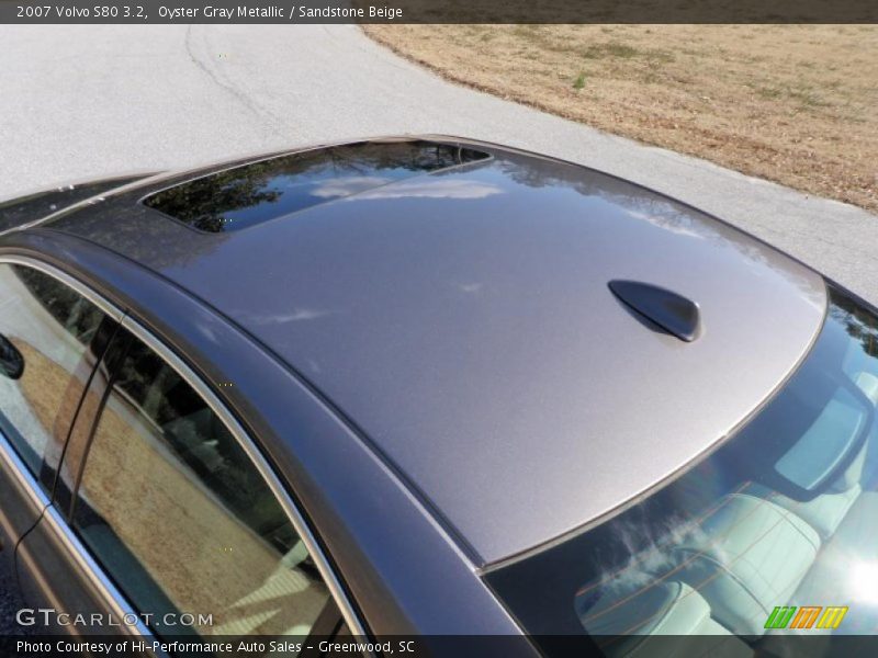 Oyster Gray Metallic / Sandstone Beige 2007 Volvo S80 3.2