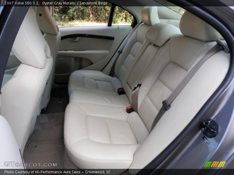 Oyster Gray Metallic / Sandstone Beige 2007 Volvo S80 3.2