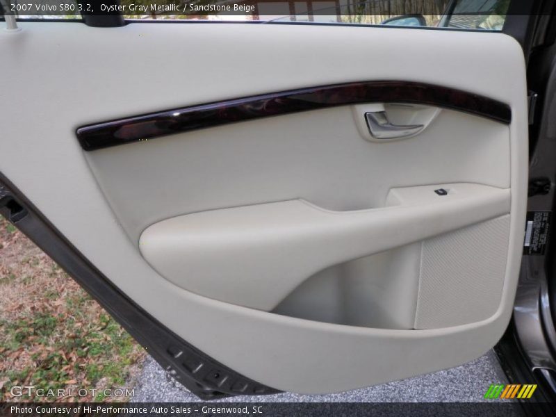 Oyster Gray Metallic / Sandstone Beige 2007 Volvo S80 3.2