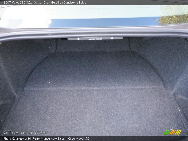 Oyster Gray Metallic / Sandstone Beige 2007 Volvo S80 3.2