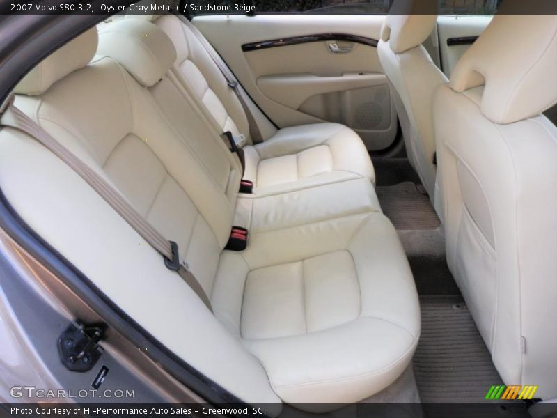 Oyster Gray Metallic / Sandstone Beige 2007 Volvo S80 3.2