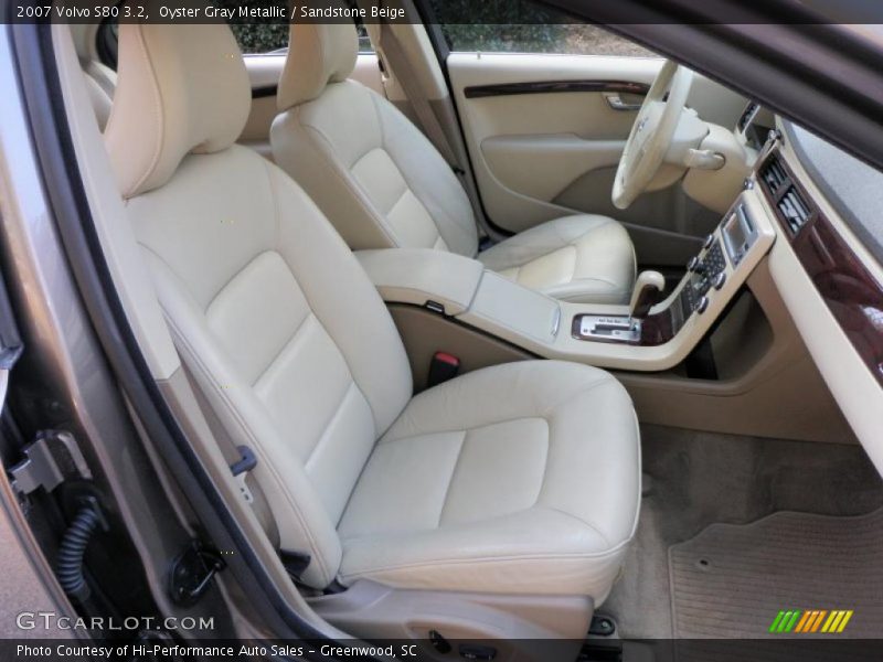 Oyster Gray Metallic / Sandstone Beige 2007 Volvo S80 3.2