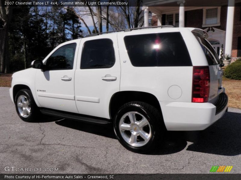 Summit White / Light Cashmere/Ebony 2007 Chevrolet Tahoe LT 4x4