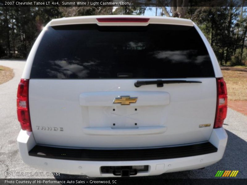 Summit White / Light Cashmere/Ebony 2007 Chevrolet Tahoe LT 4x4
