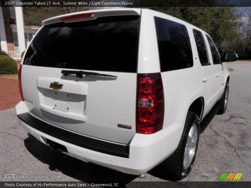 Summit White / Light Cashmere/Ebony 2007 Chevrolet Tahoe LT 4x4