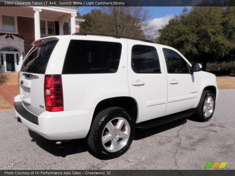 Summit White / Light Cashmere/Ebony 2007 Chevrolet Tahoe LT 4x4
