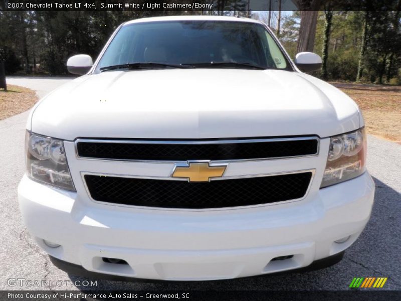 Summit White / Light Cashmere/Ebony 2007 Chevrolet Tahoe LT 4x4