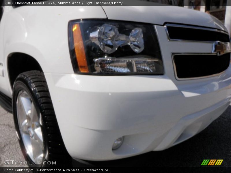 Summit White / Light Cashmere/Ebony 2007 Chevrolet Tahoe LT 4x4