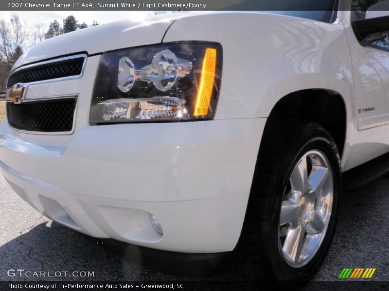 Summit White / Light Cashmere/Ebony 2007 Chevrolet Tahoe LT 4x4