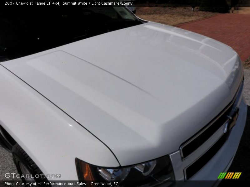 Summit White / Light Cashmere/Ebony 2007 Chevrolet Tahoe LT 4x4