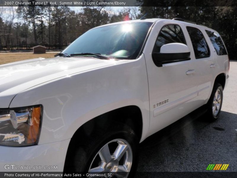 Summit White / Light Cashmere/Ebony 2007 Chevrolet Tahoe LT 4x4