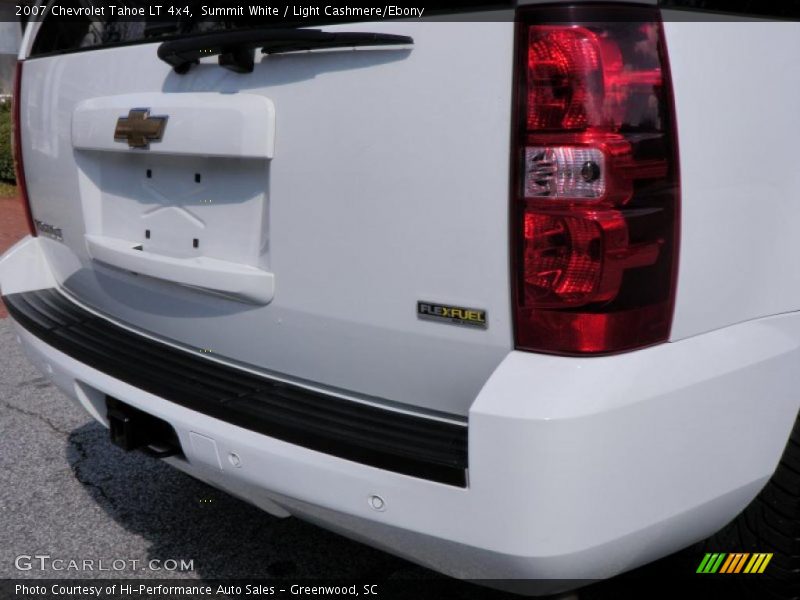 Summit White / Light Cashmere/Ebony 2007 Chevrolet Tahoe LT 4x4