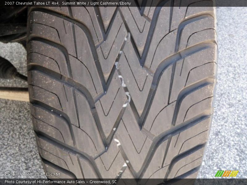 Summit White / Light Cashmere/Ebony 2007 Chevrolet Tahoe LT 4x4