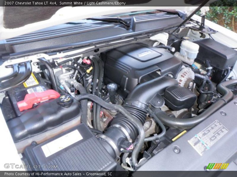 Summit White / Light Cashmere/Ebony 2007 Chevrolet Tahoe LT 4x4