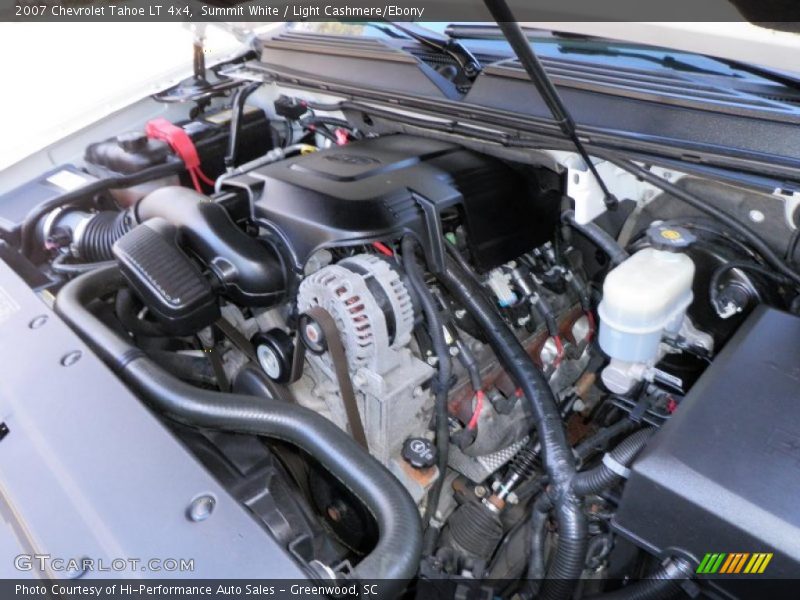 Summit White / Light Cashmere/Ebony 2007 Chevrolet Tahoe LT 4x4
