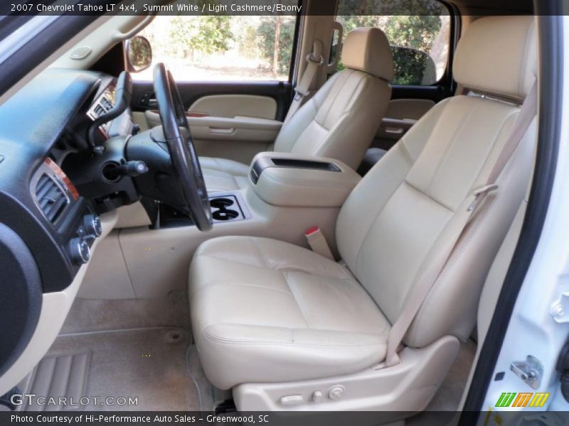 Summit White / Light Cashmere/Ebony 2007 Chevrolet Tahoe LT 4x4