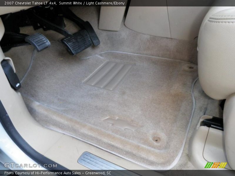Summit White / Light Cashmere/Ebony 2007 Chevrolet Tahoe LT 4x4