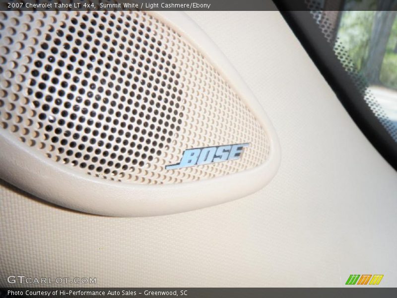Summit White / Light Cashmere/Ebony 2007 Chevrolet Tahoe LT 4x4