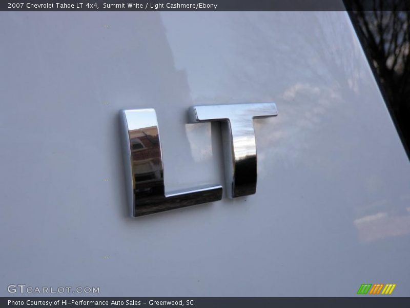 Summit White / Light Cashmere/Ebony 2007 Chevrolet Tahoe LT 4x4