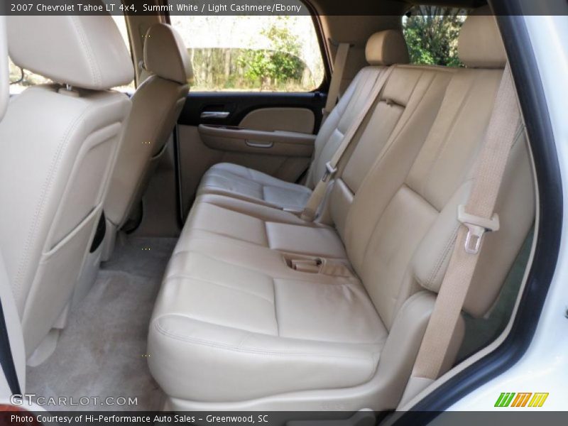 Summit White / Light Cashmere/Ebony 2007 Chevrolet Tahoe LT 4x4