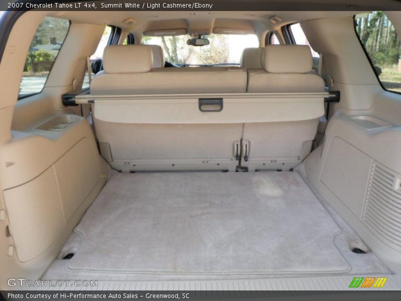 Summit White / Light Cashmere/Ebony 2007 Chevrolet Tahoe LT 4x4