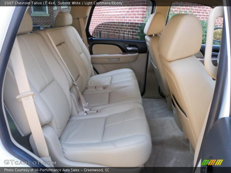 Summit White / Light Cashmere/Ebony 2007 Chevrolet Tahoe LT 4x4