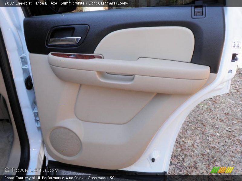 Summit White / Light Cashmere/Ebony 2007 Chevrolet Tahoe LT 4x4