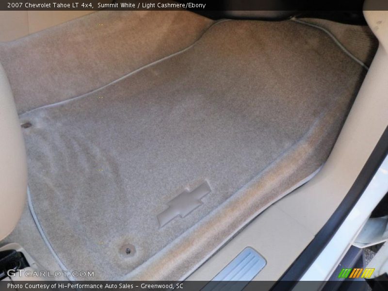 Summit White / Light Cashmere/Ebony 2007 Chevrolet Tahoe LT 4x4