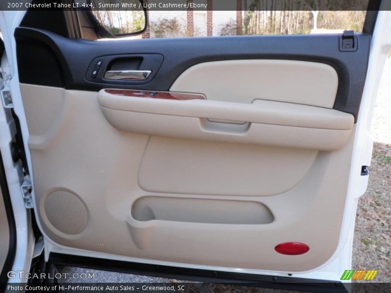 Summit White / Light Cashmere/Ebony 2007 Chevrolet Tahoe LT 4x4
