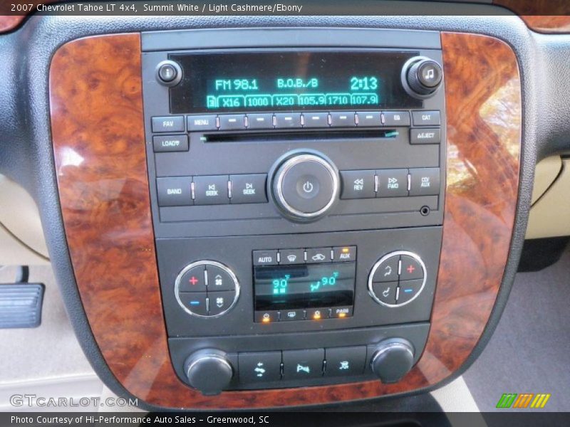 Summit White / Light Cashmere/Ebony 2007 Chevrolet Tahoe LT 4x4