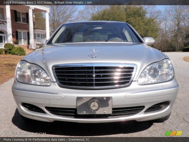 Brilliant Silver Metallic / Ash 2004 Mercedes-Benz S 430 Sedan