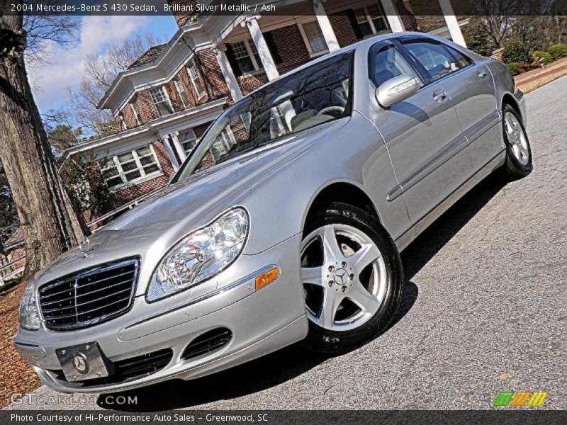 Brilliant Silver Metallic / Ash 2004 Mercedes-Benz S 430 Sedan