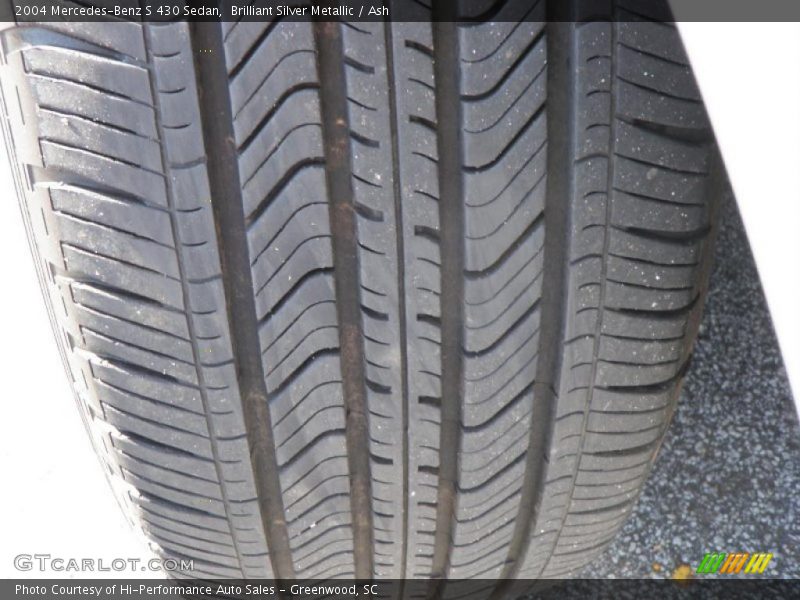 Brilliant Silver Metallic / Ash 2004 Mercedes-Benz S 430 Sedan