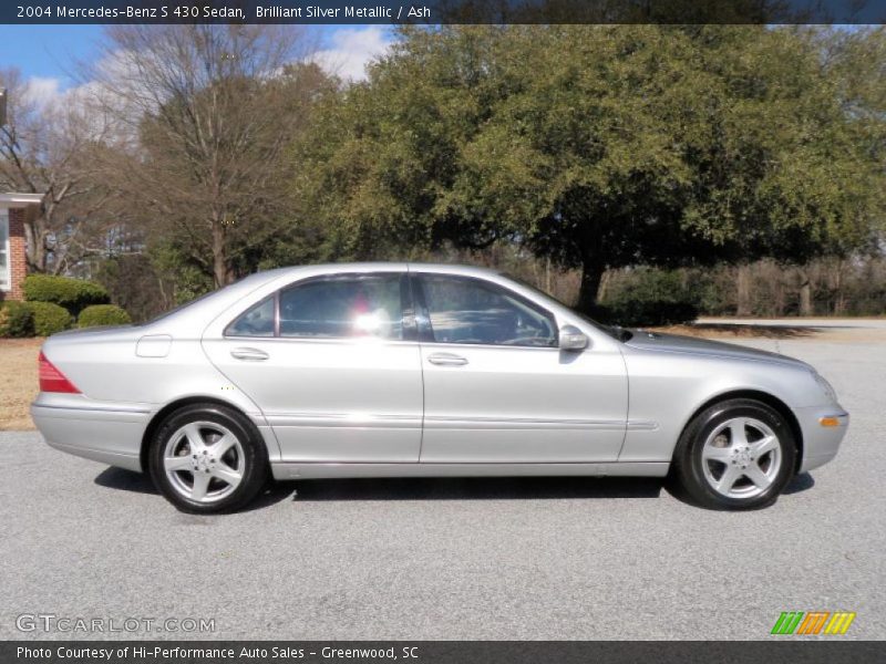 Brilliant Silver Metallic / Ash 2004 Mercedes-Benz S 430 Sedan