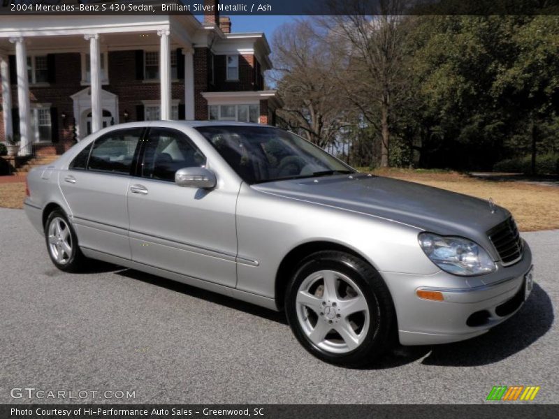 Brilliant Silver Metallic / Ash 2004 Mercedes-Benz S 430 Sedan