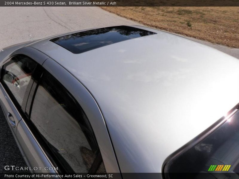Brilliant Silver Metallic / Ash 2004 Mercedes-Benz S 430 Sedan