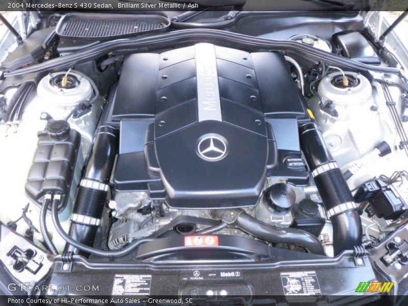 Brilliant Silver Metallic / Ash 2004 Mercedes-Benz S 430 Sedan