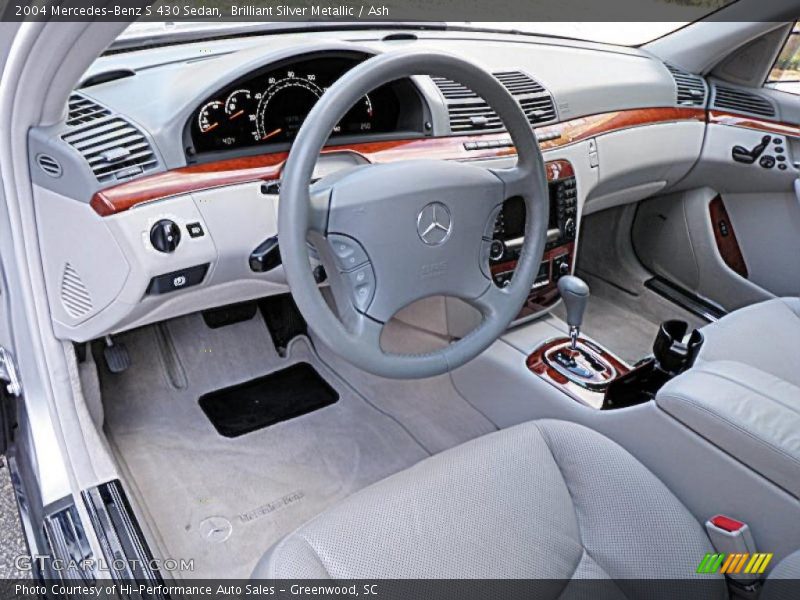 Brilliant Silver Metallic / Ash 2004 Mercedes-Benz S 430 Sedan