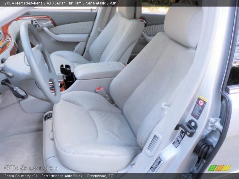 Brilliant Silver Metallic / Ash 2004 Mercedes-Benz S 430 Sedan