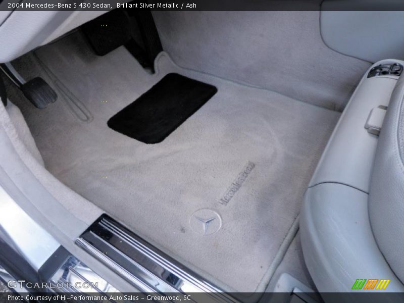 Brilliant Silver Metallic / Ash 2004 Mercedes-Benz S 430 Sedan