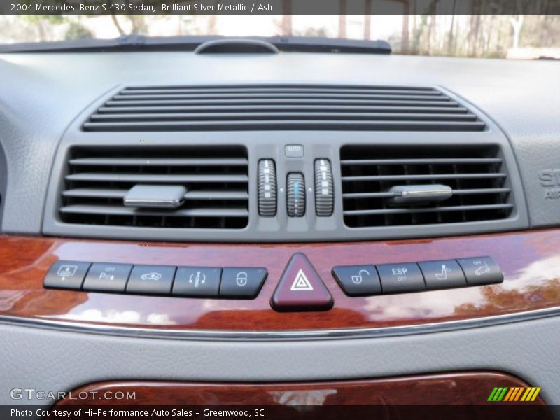 Brilliant Silver Metallic / Ash 2004 Mercedes-Benz S 430 Sedan