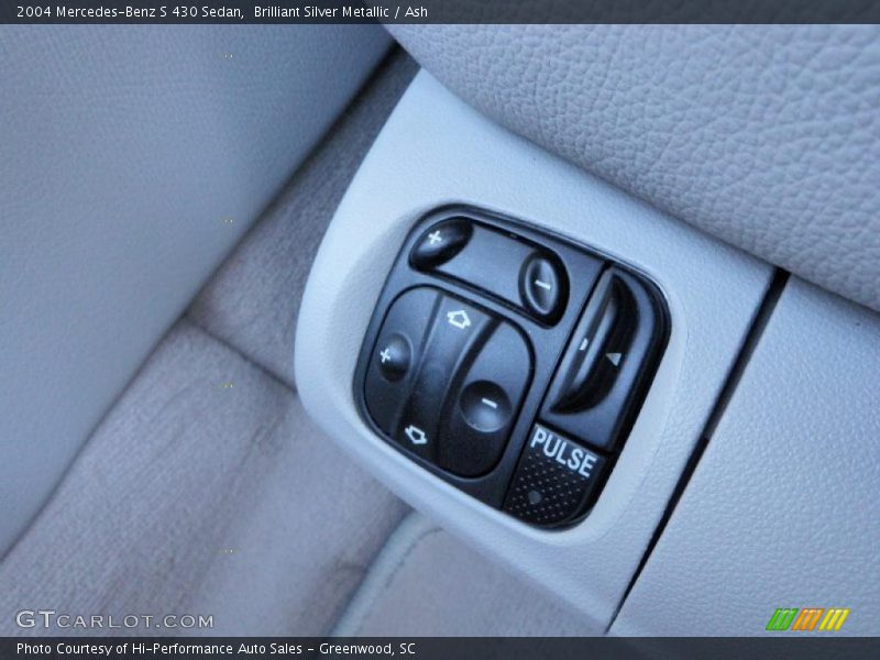 Brilliant Silver Metallic / Ash 2004 Mercedes-Benz S 430 Sedan