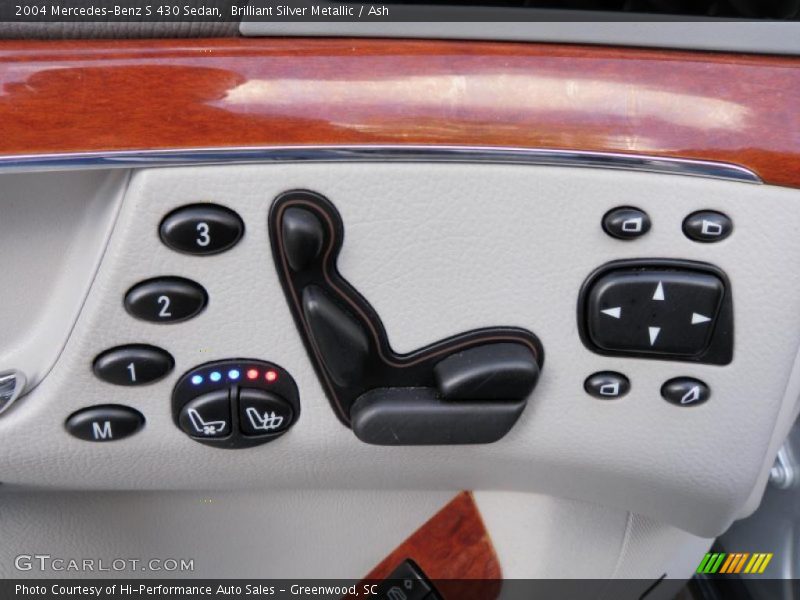Brilliant Silver Metallic / Ash 2004 Mercedes-Benz S 430 Sedan