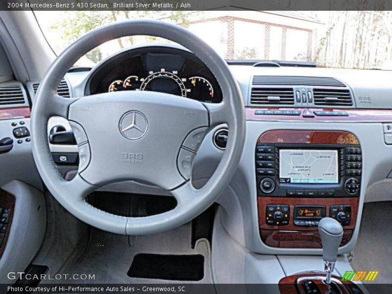 Brilliant Silver Metallic / Ash 2004 Mercedes-Benz S 430 Sedan